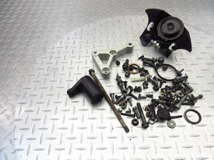 2004 03-04 YAMAHA YZFR6S YZF R6S ENGINE MOUNT HORN SLIDER MISC NUTS HARDWARE - Picture 1 of 12