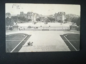 CPA 75 PARIS - Avenue de Breteuil - Vue Prise de l'Hôtel des Invalides - Imagen 1 de 2