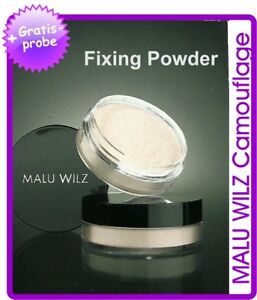 Malu Wilz "Camouflage"- Fixing Powder 15gr transparenter Fixierpuder & 2 Proben