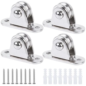 Kleiner Riemenscheibenblock 1" Mini Duplex Riemenscheibe Rolle reibungslos leise Rad Hea... - Bild 1 von 6