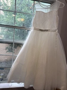 Flower Girl Dress Kids Princess Dresses Party Wedding Bridesmaid Birthday Formal - Picture 1 of 9