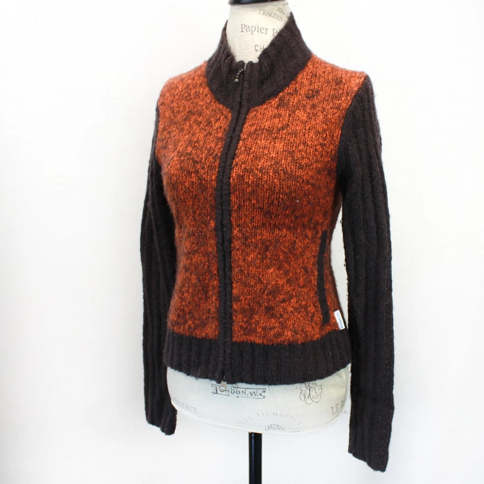 Cárdigan Suéter Pequeño Acogedor Preppy Water Girl by Patagonia Tejido con Cable de Lana Foto 1 de 4