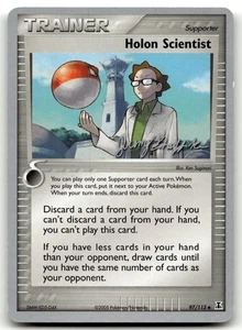 Tarjeta Holon Scientist 97/113 Pokemon 2007 Campeonato Mundial Jeremy Scharff Kim - Imagen 1 de 2