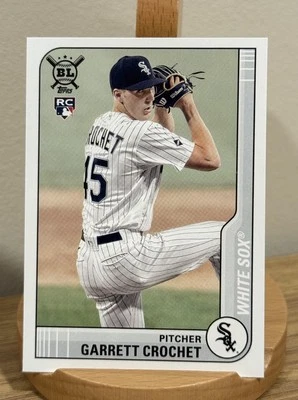 2021 Topps Big League - Veterans & Rookies Garrett Crochet #195 (RC) White Sox - Image 1 of 2