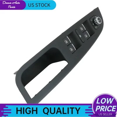 Door Master Power Window Switch Front Left Fits For VW Jetta 06-10 Golf GTI MK5 - Imagem 1 de 4