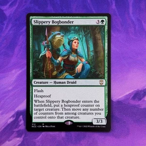 Slippery Bogbonder 312 NCC Commander 2020 FF MTG Streets of New Capenna Green - Bild 1 von 2