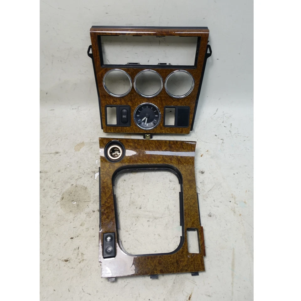 Поврежденная заводская консоль 1999-2002 BMW Z3 деревянная отделка фонарь клен хром изготовитель оборудования - Изображение 1 из 4