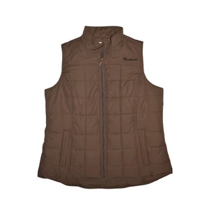 ARIAT NEW $90 R.E.A.L. Crius Insulated Vest Banyan Bark Brown XXL - Picture 1 of 4