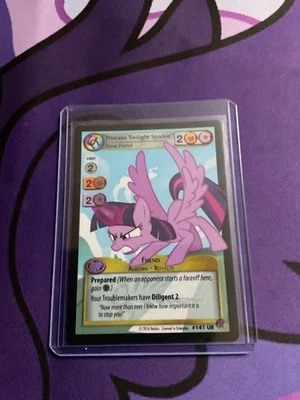 My Little Pony CCG: Princess Twilight Sparkle Time Patrol - Marks #141 UR - Image 1 of 3