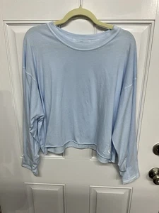 Free People Movement NWT Medium Light Blue Top - Picture 1 of 6