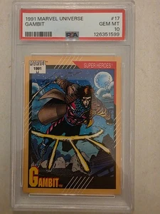 1991 Impel Marvel Universe Gambit PSA 10 - Picture 1 of 2