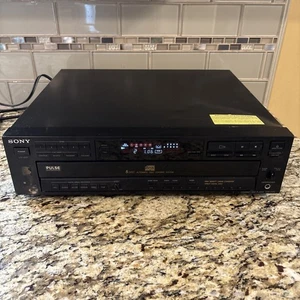 Sony CDP-C615 CD Player 5 Disc Changer W/Fixed/Variable/Digital Output - TESTED! - Picture 1 of 19