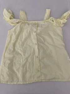 Zara girls yellow top size 11-12 - Picture 1 of 3