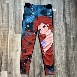 NWT Disney Parks Disney Couture Large The Little Mermaid Ariel Leggings - Picture 1 of 10