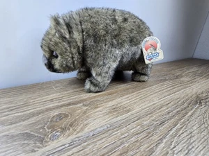 Wombat Realistic Plush Hansa 2001 | Melbourne Zoo, Australia, Gift, With Tags - Picture 1 of 6