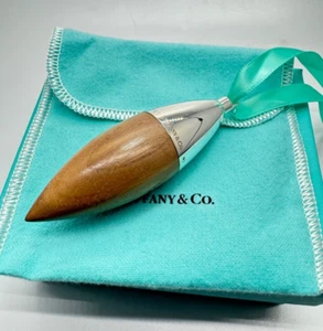 Tiffany & Co. Icicle Ornament Sterling Silver 925 and Wood Spain - Picture 1 of 15