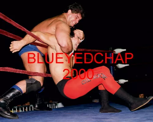 FOTO DE LUCHA LIBRE DON MURACO VS RICKY LUCHADOR DE BARCO DE VAPOR 8 X 10 WWF NWA Foto 1 de 1