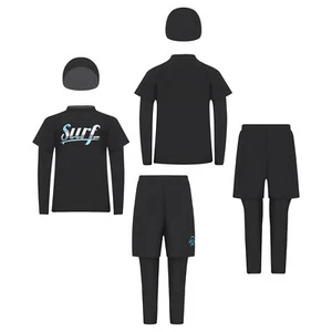 Kids Boys Outfit Double Layers Swimsuit Teen Set Sports Summer Sunsuit Holiday - Picture 1 of 16