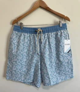 Fair Harbor Men Bayberry Blue Mist Seaweed Swim Trunks lined Size XL - Picture 1 of 3