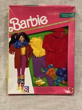 NEW Vintage 1990 Barbie Fashion United Colors Of Benetton 9485 Mattel Coat Other