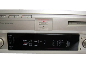 MXD-D5C SONY 5-CD MiniDisc Changer Player Deck Combo Gold Tested Excellent - Picture 1 of 9