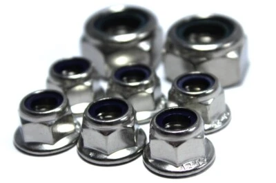 Go Kart Karting Acciaio Inox Solo Flangia Ruota Dadi 1 Set Iame Honda Cadet - Immagine 1 di 4