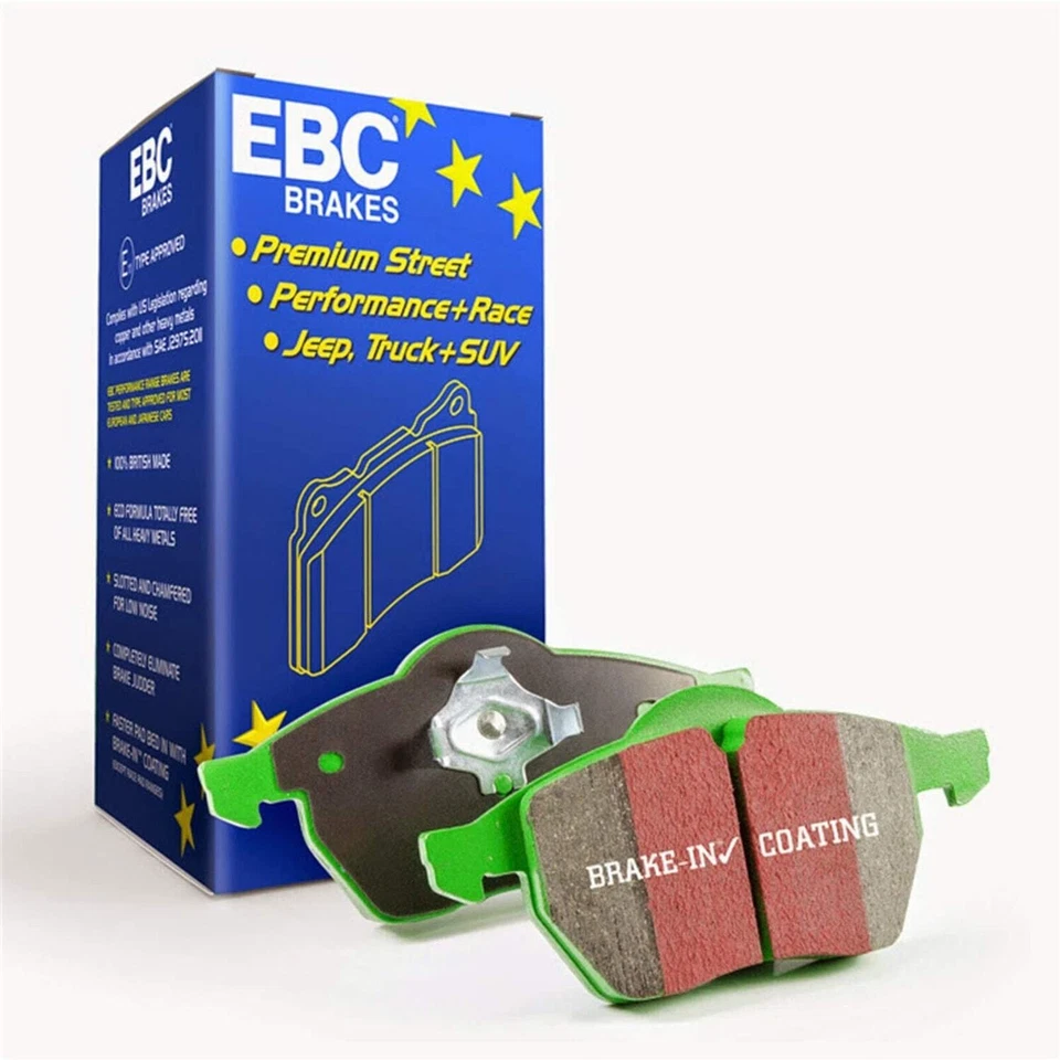 EBC Greenstuff 6000 Series SUV / Light Truck Organic Brake Pads DP71696/2 Front - Image 1 of 1