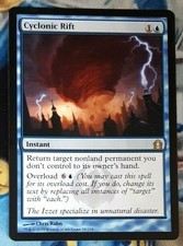 Cyclonic Rift MTG Return to Ravnica Rare Blue Instant SP-Damaged x1 OC1
