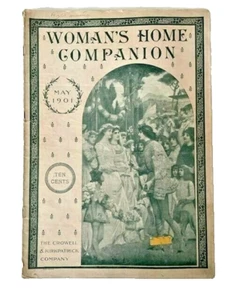Woman's Home Companion May 1901 - some pages damaged, torn, loose, missing - Picture 1 of 5