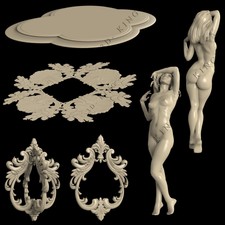 3D STL Models # THE TABLE 7 # for CNC Aspire Artcam 3D Printer 3D MAX Rhino