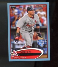 2012 Topps Update Walmart Blue Border YADIER MOLINA