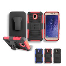 For TracFone Samsung Galaxy J7 Crown (S767VL) Holster Belt Clip Stand Cover Case