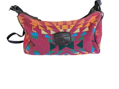 Vintage Pendleton Crossbody Purse with Native American Blanket Design  - Image 1 of 4
