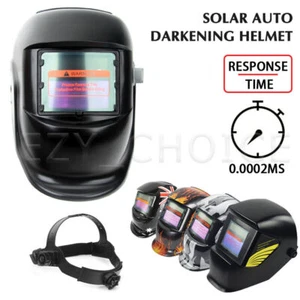 Solar Welding Helmet Auto Darkening Welder Soldering Lens ARC TIG MIG MAG Mask - Picture 1 of 27