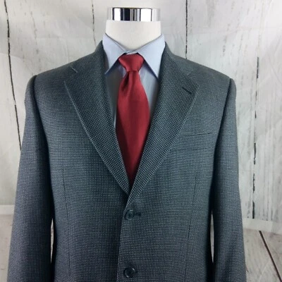 Jack Victor Lanzawood Nordstrom 40L Wool 3 Button Multicolor Geometric Blazer - Image 1 of 4