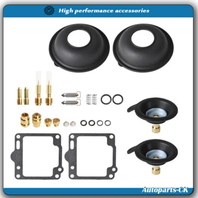 Carburetor repair kit diaphragm Vacuum For 1988-1997 Yamaha XV 750 Virago 750 - Image 1 of 4