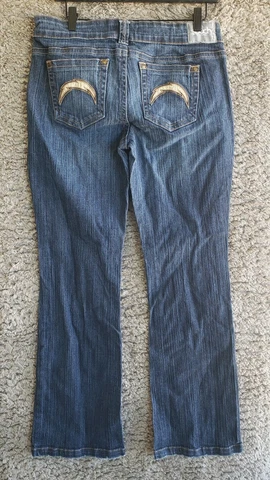 Touch by Alyssa Milano LA Chargers Denim Blue Jeans 31x31 Cover
