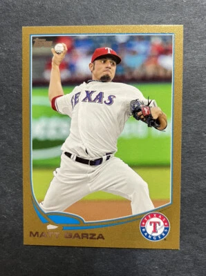 2013 Topps Update Gold /2013 Matt Garza #US47 - Image 1 of 2