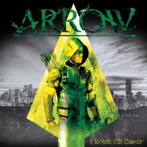 DC Comics Arrow TV Series 16 Month 2018 Photo Wall Calendar NEW SEALED - Picture 1 of 2