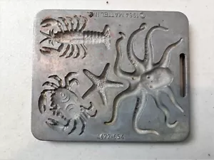 Vintage 1964 Mattel Thing Maker Creepy Crawlers Mold 4477-054 Octopus Crab Star - Picture 1 of 3