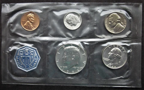 1964 American Silver Proof Set Cover