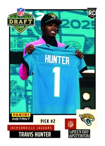 TRAVIS HUNTER 2025 PANINI INSTANT DRAFT NIGHT Graded Gem-Mt 10 Rookie Card #DN-2 - Picture 1 of 6