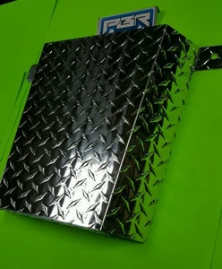 Ezgo RXV FRONT BUMPER Golf Cart Diamond Plate Front Shield 2008-UP - Picture 1 of 5
