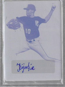 LOO CIJNTJE 2021 Leaf Perfect Game Printing Plate Proof BB Auto RC XRC 1/1