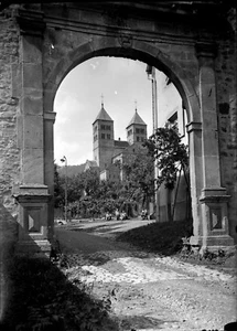 Alsace Abbaye Da Murbach Chiesa - Antico Negativo Foto Lente An. 1920 30 - Picture 1 of 1