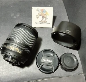 Zoom Nikon AFS 18 105 mm f 3.5 5.6 ED DX G Autofocus obiettivo tappi fotografia - Photo 1/6