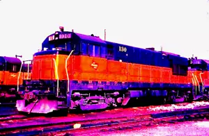 DUPLICATE EKTACHROME SLIDE MILWAUKEE ROAD U-28B #130 - Bild 1 von 1