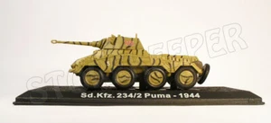 SD.KFZ. 234/2 PUMA - 1944 1/72 AMERCOM Tanks of the World No 39 Last ITEMS!!! - Picture 1 of 5