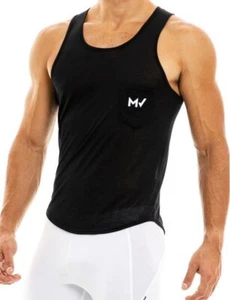 XL Modus Vivendi Peace TankTop Ultra-Light Semitransparent Tank Top Black 04031 - Picture 1 of 4