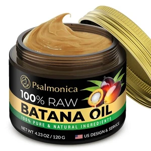 Batana Oil for Hair Growth: Raw Batana Oil Dr Sebi Organic CR-6 - Picture 1 of 6